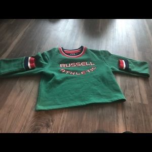 Cropped Russell athletic sweatshirt